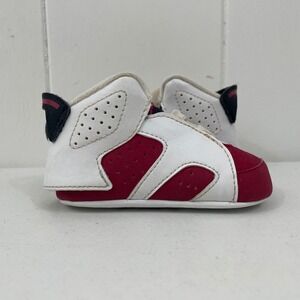 Air Jordan Retro VI 6 Carmine 2014 525442-160 Toddler Soft Bottom 3C No Box